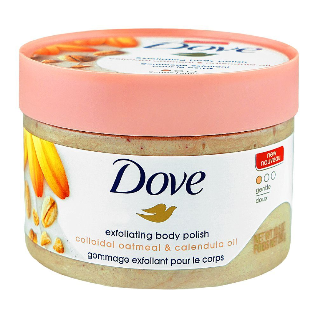DOVE BODY POLISH OATMEAL N CALENDULA 298G
